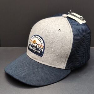 NWT,Wind River Outfitters Men's Blue/Gray Mesh, Snapback Trucker Hat,O/S.